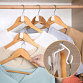 Clothes Hanger Connector Hooks PP Wardrobe Organisers - Pack of 30 - view 4