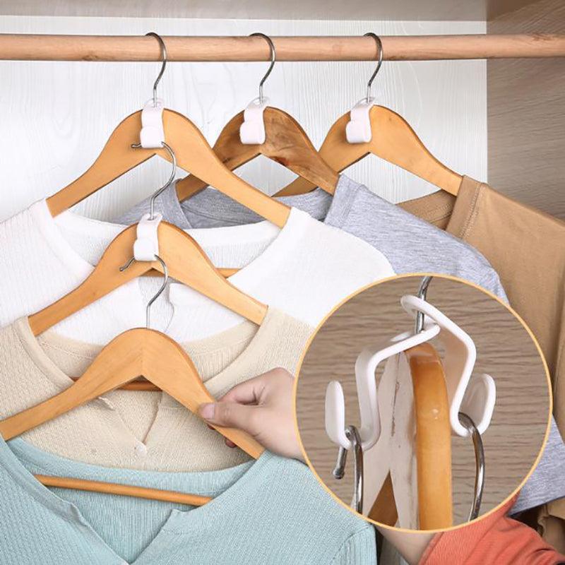 Clothes Hanger Connector Hooks PP Wardrobe Organisers - Pack of 30 - view 4