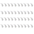 Clothes Hanger Connector Hooks PP Wardrobe Organisers - Pack of 40