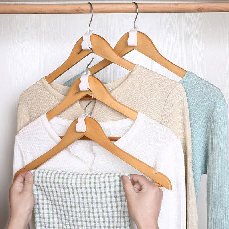 Clothes Hanger Connector Hooks PP Wardrobe Organisers - Pack of 40 - view 9