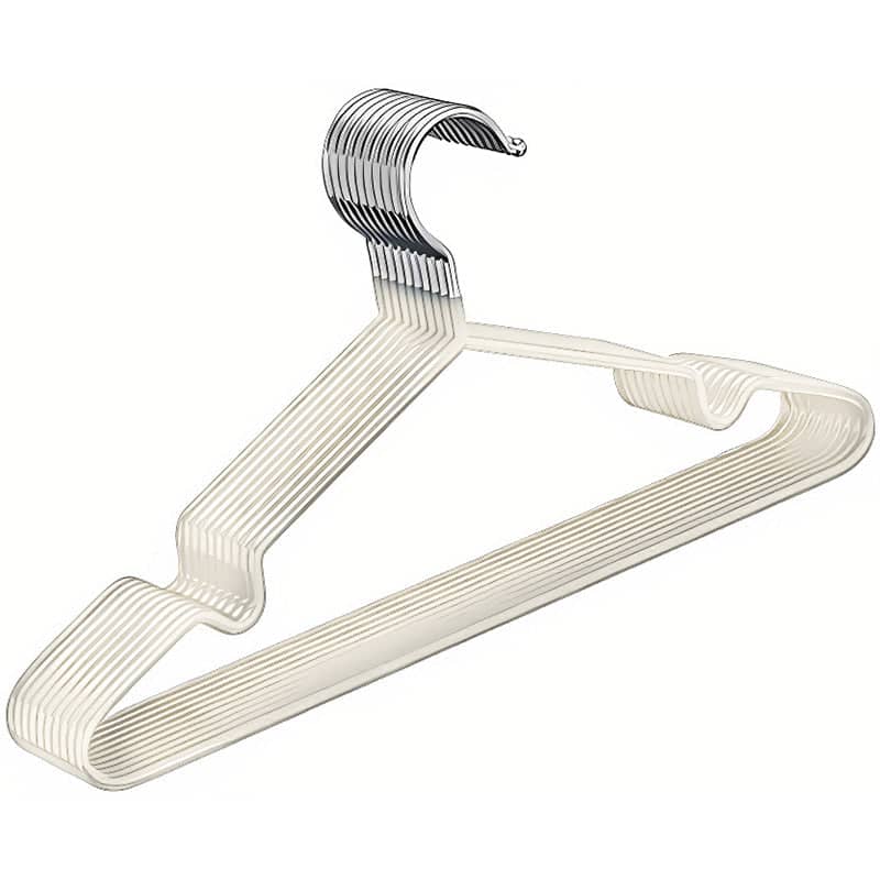 Clothes Hangers, 10 Pack - White