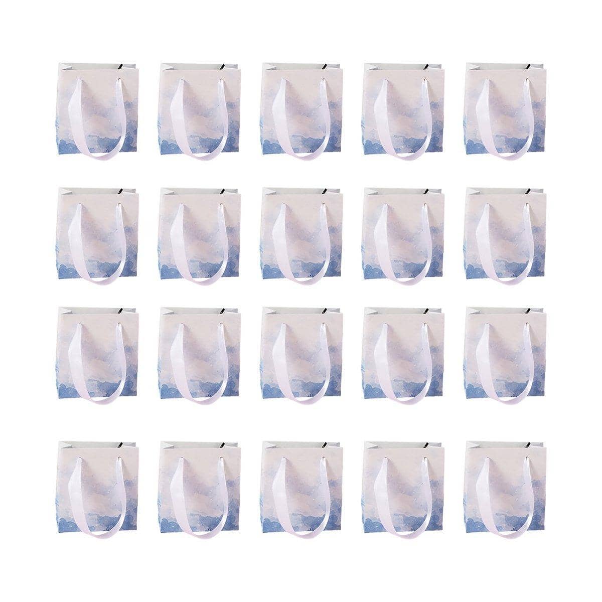 Cloud Pattern Jewellery Gift Bags, Pack of 20 - 11 x 12 x 6 cm