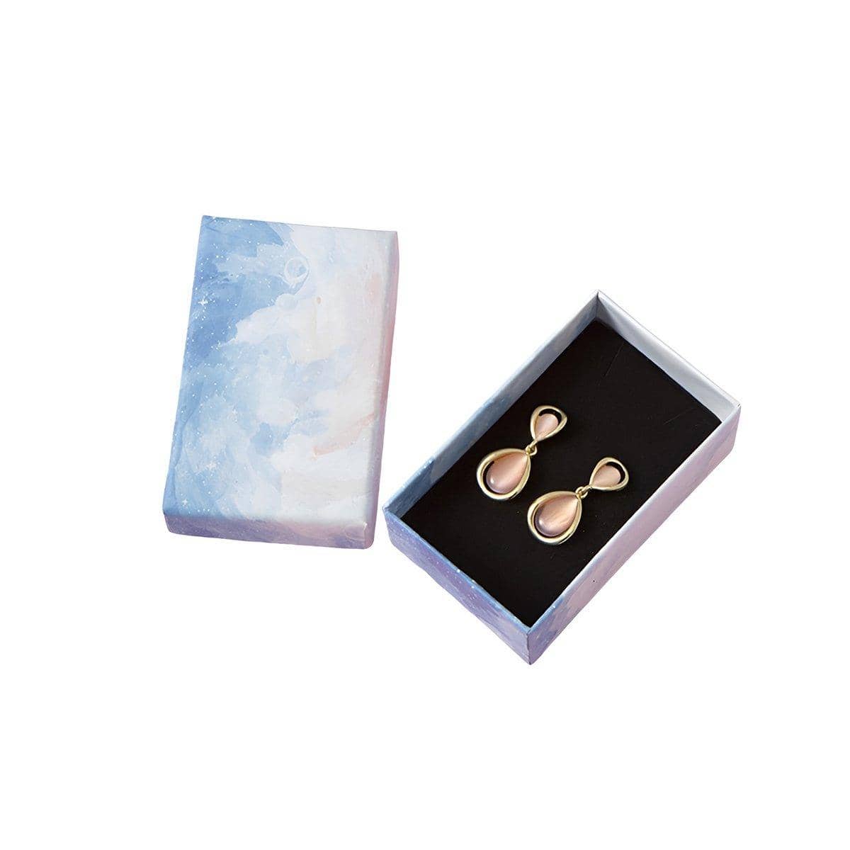 Cloud Pattern Jewellery Gift Boxes, Pack of 20 - 5 x 8 x 3 cm