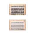 Cluster Eyelash Extensions Faux Mink C Curl - 10D Mix, 8, 10 and 12 mm - view 2