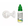 CO2 Drop Checker Glass Aquarium Monitor with Testing Solution - Crystal Ball