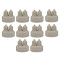 CO2 Generator Bottle Cap for Aquarium DIY Air Diffuser, Pack of 10 - view 2