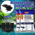 Coconut Shell Activated Carbon Aquarium Filter Media 2 Pack