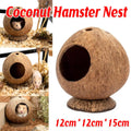 Coconut Shell Hamster Nest Warm Winter Shelter for Small Pets