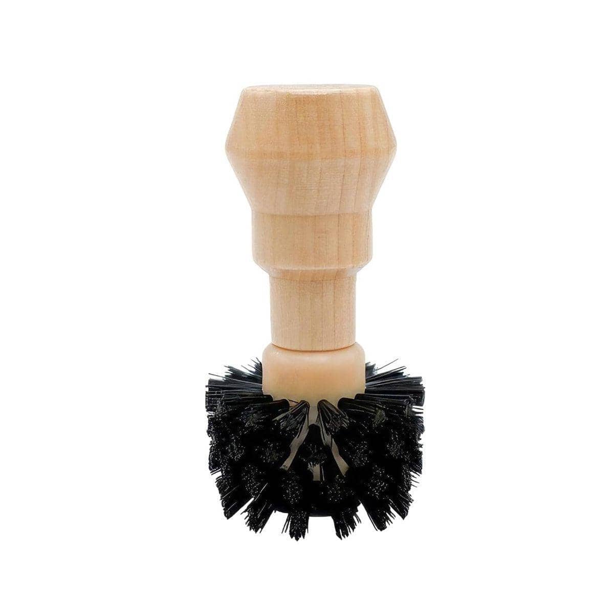 Coffee Basket Cleaning Brush with Wooden Handle - Large, 62 mm Bristle Diameter