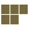 Coffee Brown Sticker Dots Round Labels - 13mm, 132 Dots per Sheet, 5 Sheets