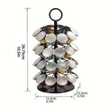 Coffee Capsule Organiser, 360 Degree Rotating Rack - Holds 40 Pods - view 3