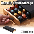 Coffee Capsule Storage Box, Metal 40 Capsule Drawer Organiser
