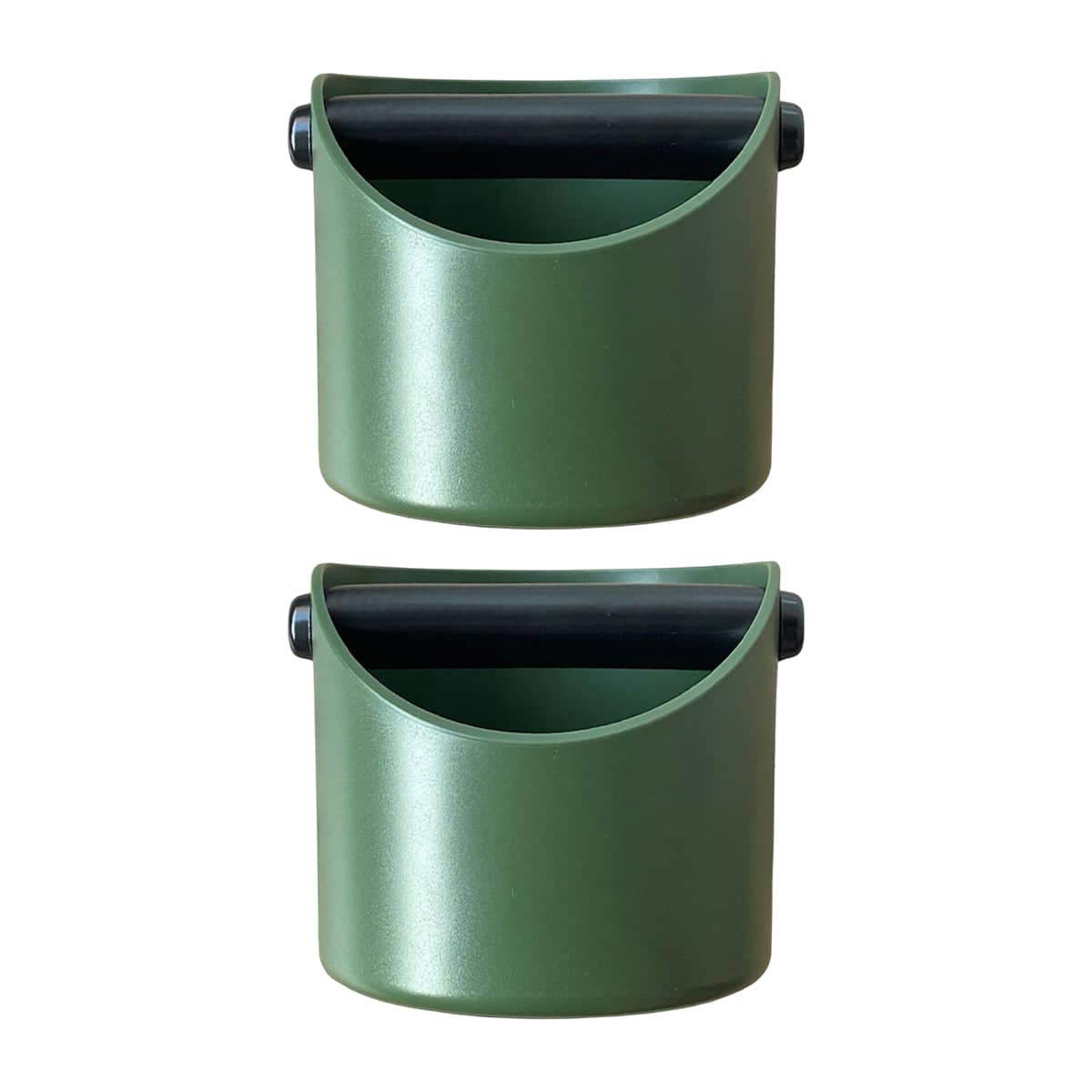 Coffee Knock Boxes ABS Pack of 2 - Small (580ml), Forest Green - view 2
