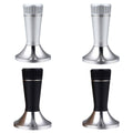 Coffee Powder Press Tamper with Needle Distributor, Stainless Steel - Black, 53.3 mm - view 3