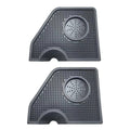 Coffee Tamper Mat, G-Shaped Black Silicone Corner Tamping Pad, Pack of 2 - view 2