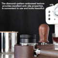 Coffee Tamper with Stainless Steel Flat Base for 58 mm Filter Baskets - view 4