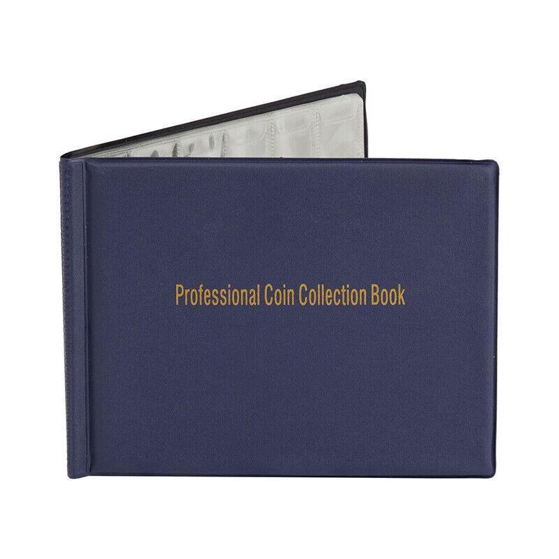 Coin Collection Album for 240 Coins - Faux Leather Cover - view 2