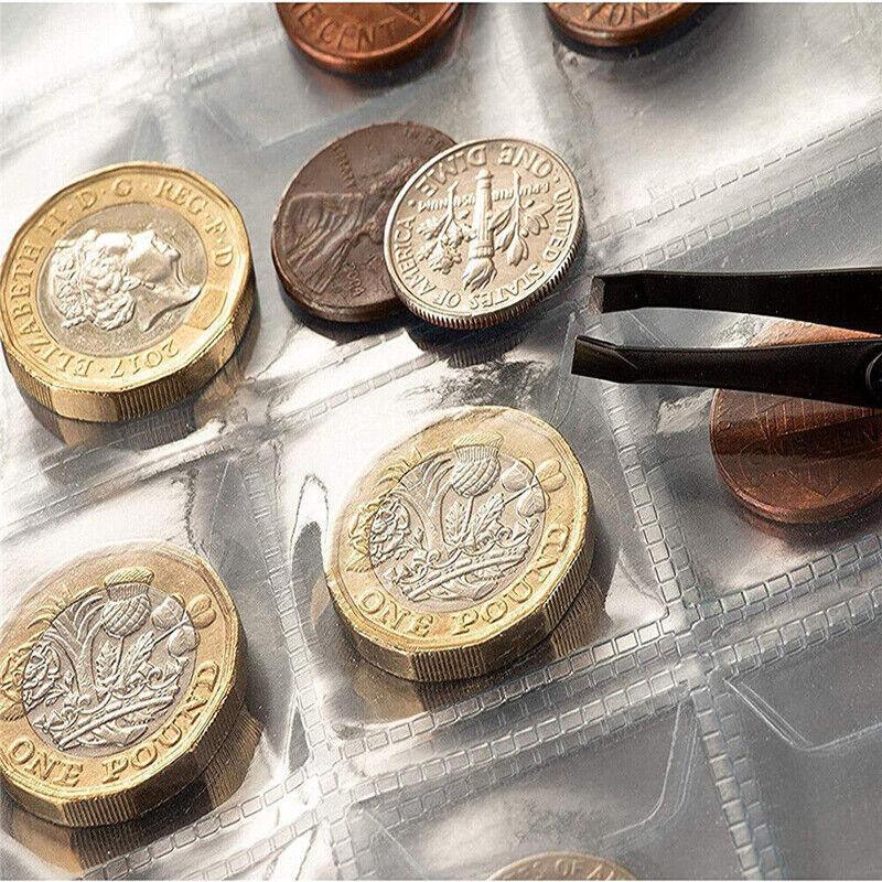 Coin Collection Album for 240 Coins - Faux Leather Cover - view 4