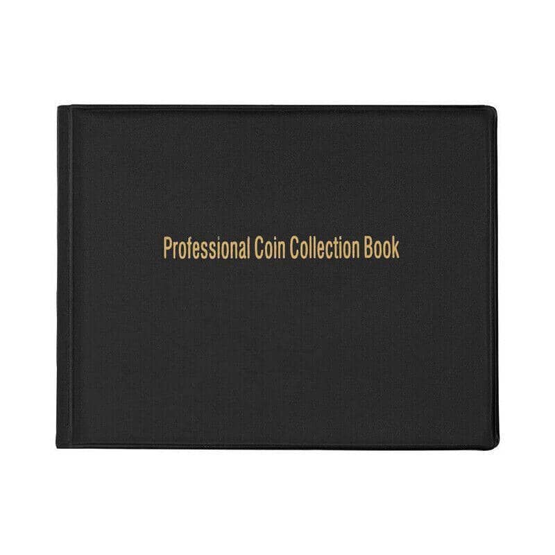 Coin Collection Album Book for 240 Coins, 10 Pages, 20 x 14 cm - view 2