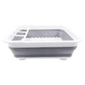 Collapsible Dish Drainer with Removable Cutlery Holder, 34 x 28.5 cm - view 2