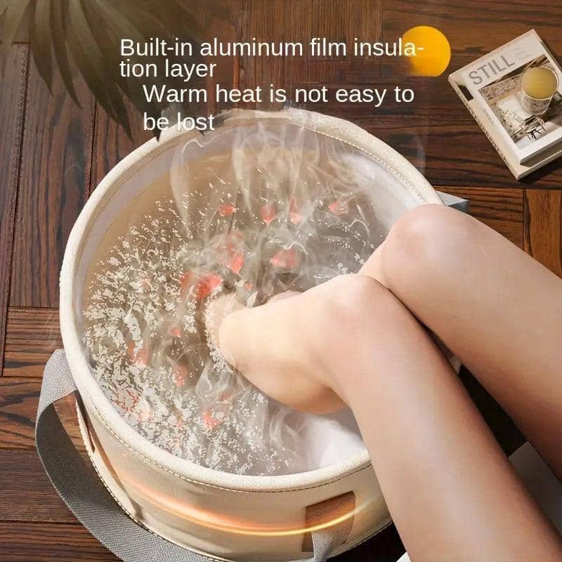 Collapsible Foot Soak Bucket, Portable Insulated Foot Bath - view 5