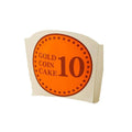 Collapsible Gold Coin Bread Packing Boxes for Bakery Gift Packaging - Pack of 100 - view 2