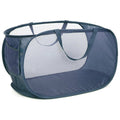 Collapsible Mesh Laundry Basket, 76 Litre - Navy