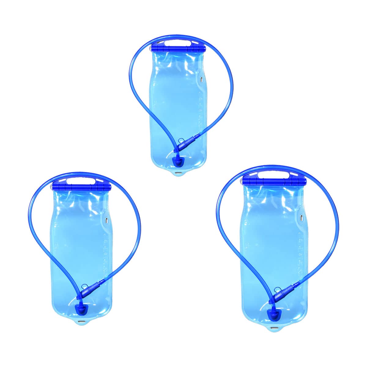 Collapsible PEVA Water Bag with Drinking Tube - 1L - view 3