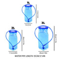 Collapsible PEVA Water Bag with Drinking Tube - 1L - view 4
