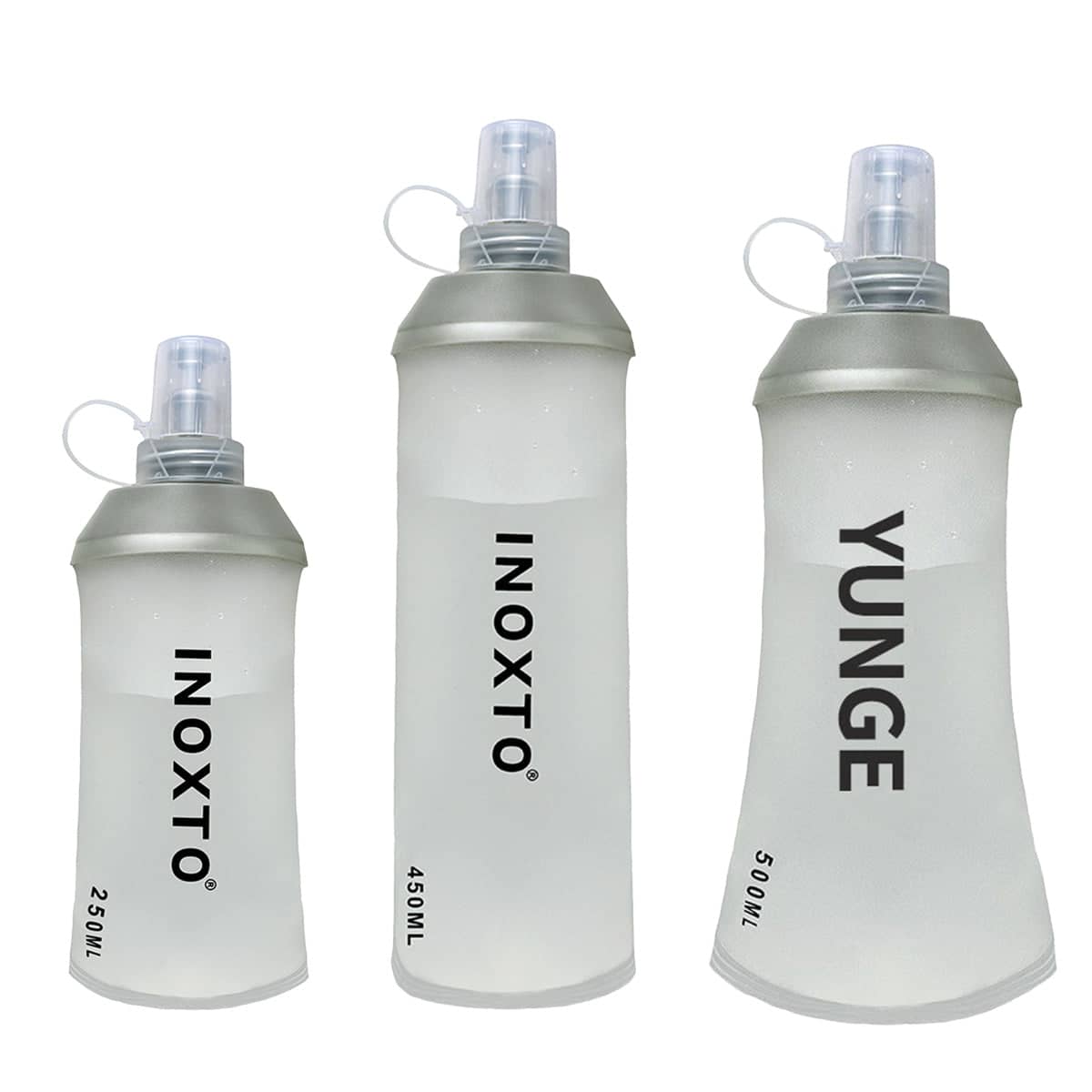 Collapsible Sports Water Bottle with Bite Valve - 500ml - view 3