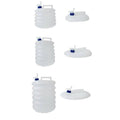 Collapsible Telescopic Water Bucket with Faucet Valve - 5 Litre (18 x 23.5 cm) - view 3