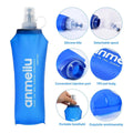 Collapsible Water Bottle 500 ml Foldable Soft TPU with Straw for Running and Hiking - view 5