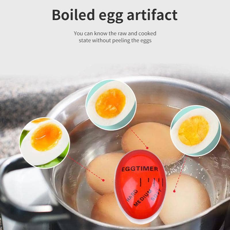Colour Changing Egg Timer for Boiled Eggs - Heat Sensitive - view 4
