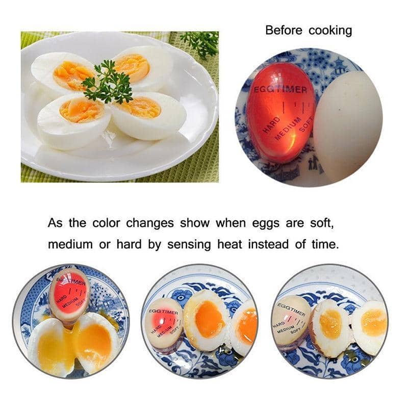 Colour Changing Egg Timer for Boiled Eggs - Heat Sensitive - view 5