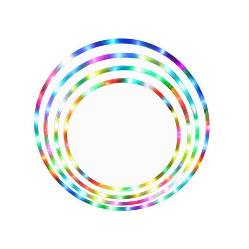 Colour Changing LED Light-Up Fitness Hoop - 60 cm Diameter, 14 LEDs - view 3