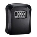 Combination Key Box with 4-Digit Lock - Black