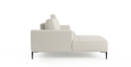 Brosa Como Motion Modular Sofa with Chaise (Seashell White, Left Chaise)
