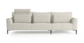 Brosa Como Motion Modular Sofa with Chaise (Seashell White, Left Chaise)