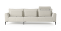 Brosa Como Motion Modular Sofa with Chaise (Seashell White, Right Chaise)