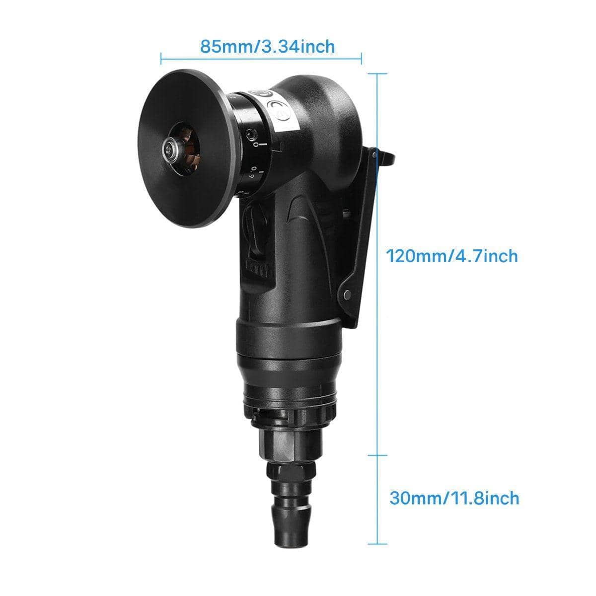 Compact Pneumatic Chamfering and Deburring Tool for Metal Trimming - view 3