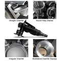 Compact Pneumatic Chamfering and Deburring Tool for Metal Trimming - view 4