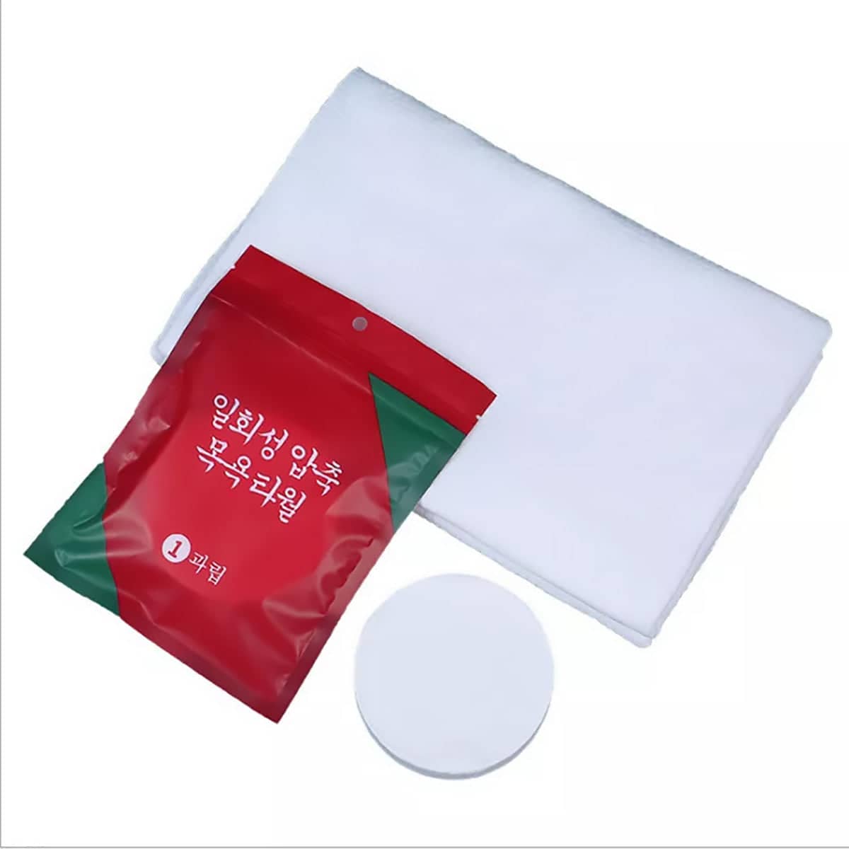 Compressed Cotton Travel Towels, Pack of 10 - 70 x 100 cm - view 3