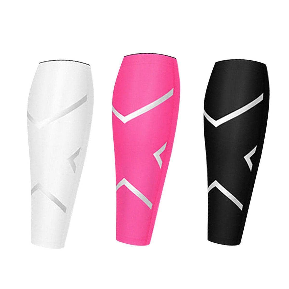 Compression Calf Sleeve, Single - Pink, Medium (Length 28.5 cm) - view 3