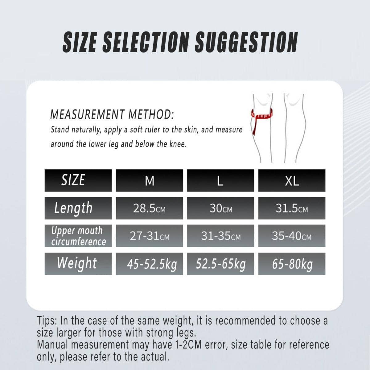 Compression Calf Sleeve, Single - Pink, Medium (Length 28.5 cm) - view 4