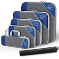 Compression Packing Cubes Set, 6 Pieces - Navy
