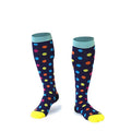 Compression Socks, S/M - Multicolour Dots