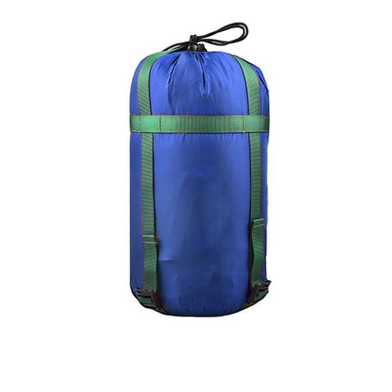 Compression Stuff Sack for Sleeping Bags and Camping Gear, 38 x 18 x 18 cm - Royal Blue