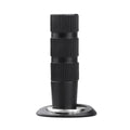 Concealed Magnetic Door Stopper for Bedroom and Bathroom Floors - Black