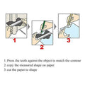 Contour Gauge Profiler 51 cm with Dual Scales and Adhesive Back - view 5