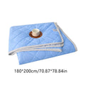 Cooling Summer Quilt 180 x 200 cm Ice Silk - Grey - view 4